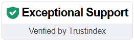 Trustindex top-rated IT support badge for CinchOps
