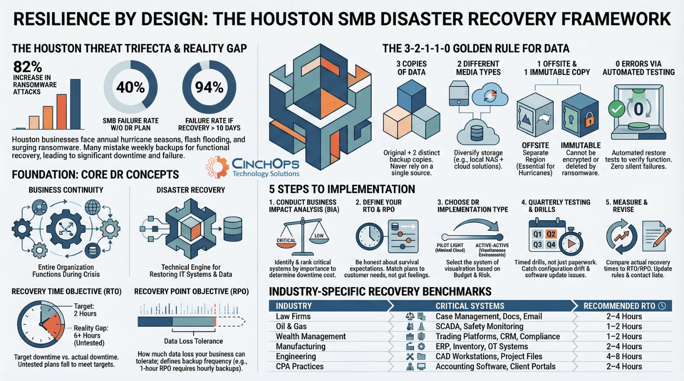 Business Continuity and Disaster Recovery Guide for Houston Businesses